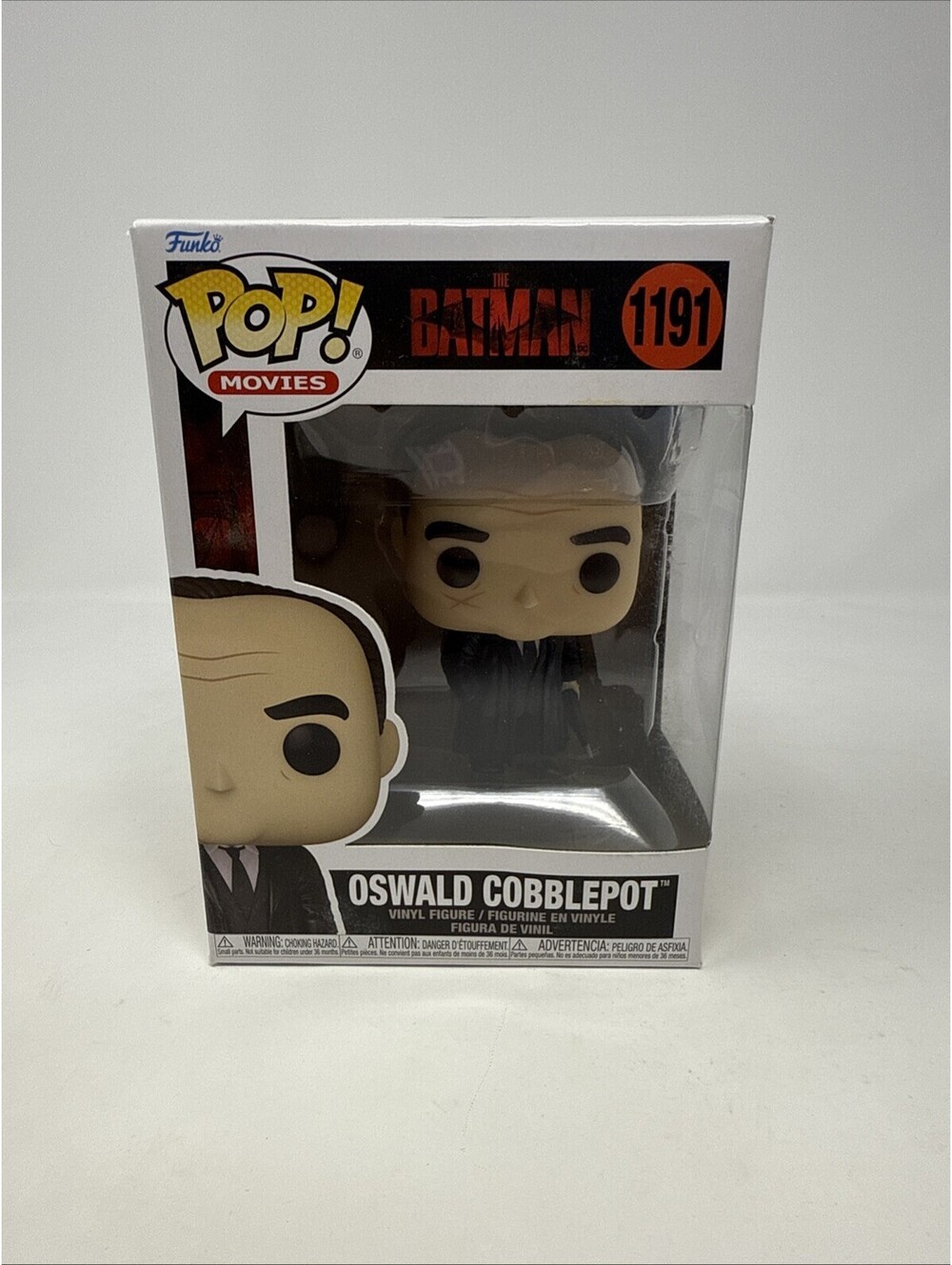 FUNKO POP MOVIES THE BATMAN OSWALD COBBLEPOT #1191 VINYL FIGURE